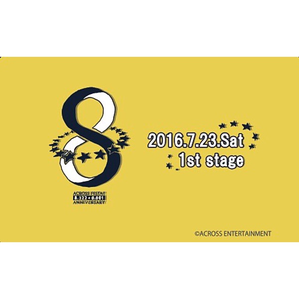 ACROSS FEATA 23日昼公演 / ACROSS FEATA23昼公演エムカード