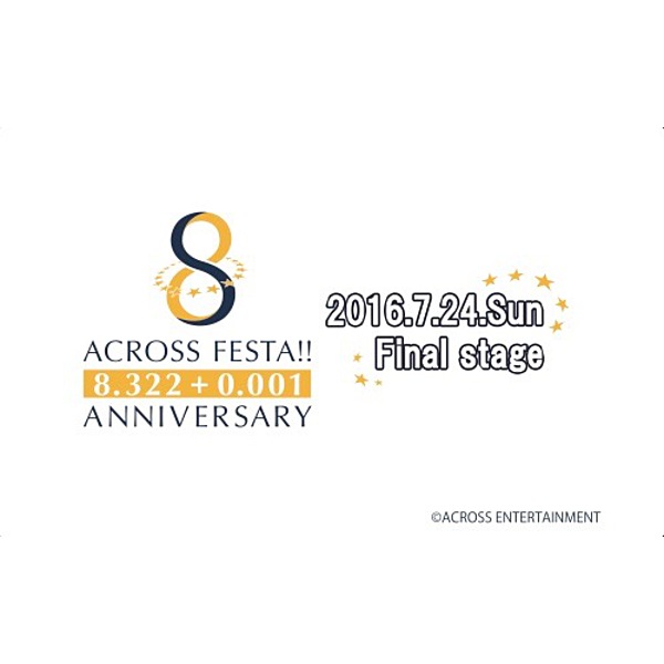 ACROSS FESTA 24日公演 / ACROSS FESTA24日公演エムカード